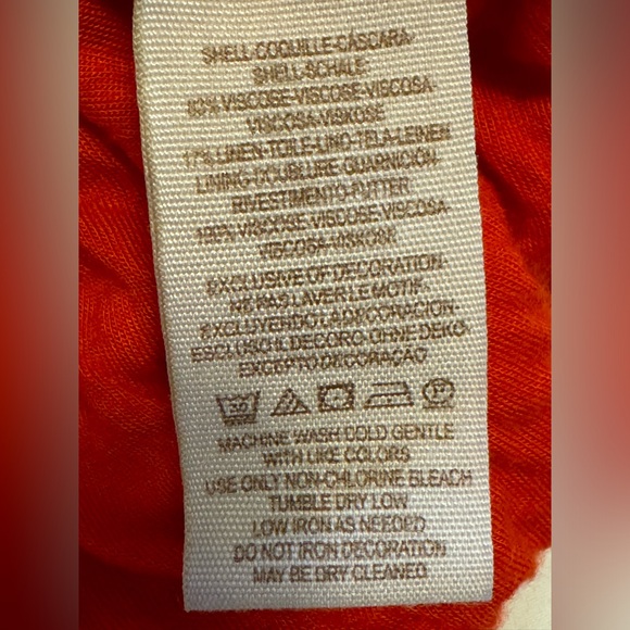 Free People Begonia Embroidered Top Women's Size M Elastic Waist Peasant Boho - Picture 8 of 9